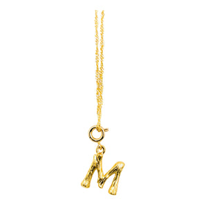 NECKLACE LETTER small