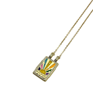NECKLACE TALISMAN RAINBOW