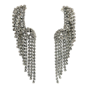 BOUCLES D'OREILLES MADONNA ARGENT