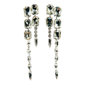 BOUCLES D'OREILLES DIANA ARGENT